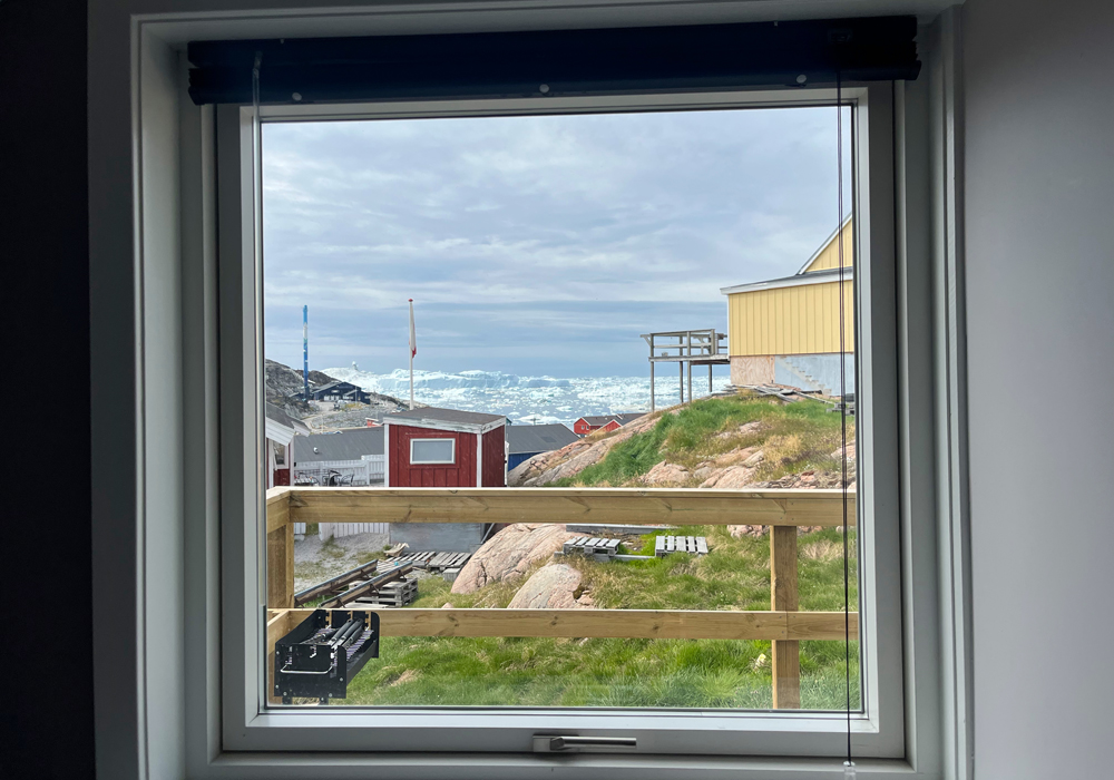 Blick auf den Ilulissat-Eisfjord.